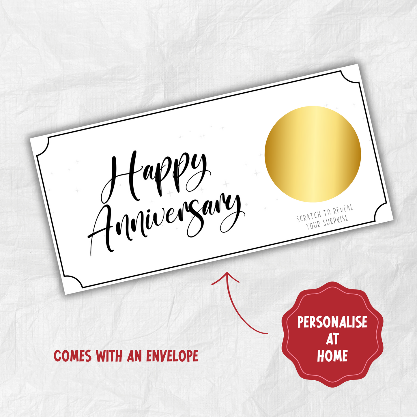 Happy Anniversary Gift Voucher