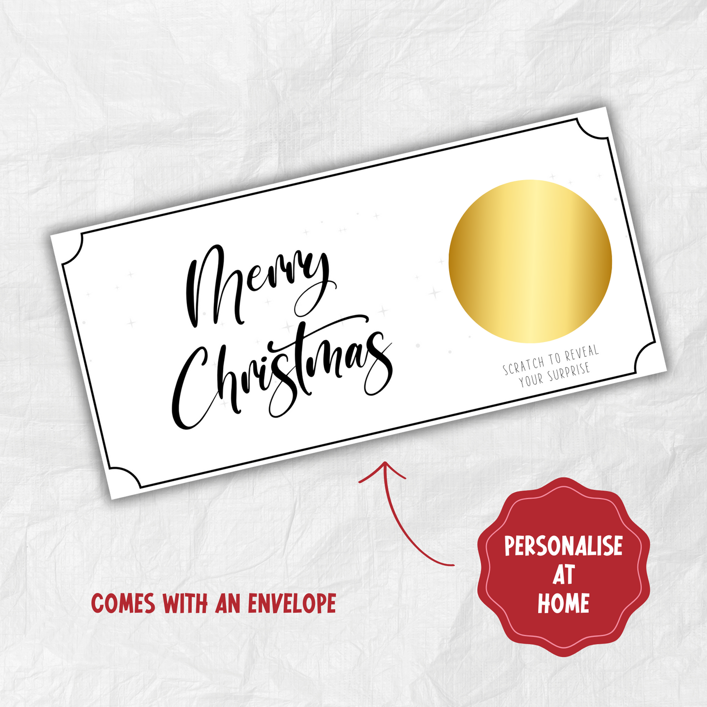Merry Christmas Gift Voucher