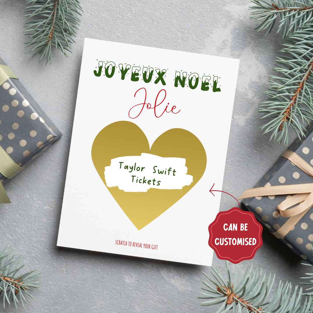 Joyeux Noel Scratch Card