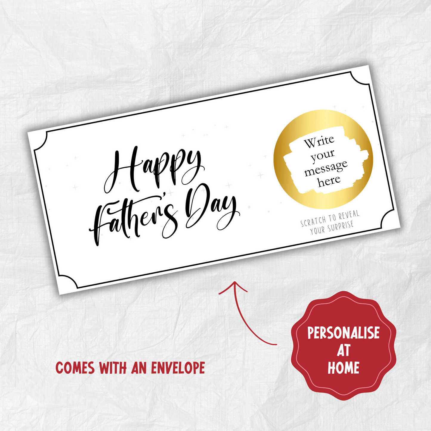 Happy Father's Day Gift Voucher