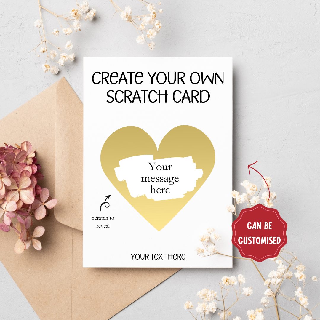 Create Your Own Scratch Card