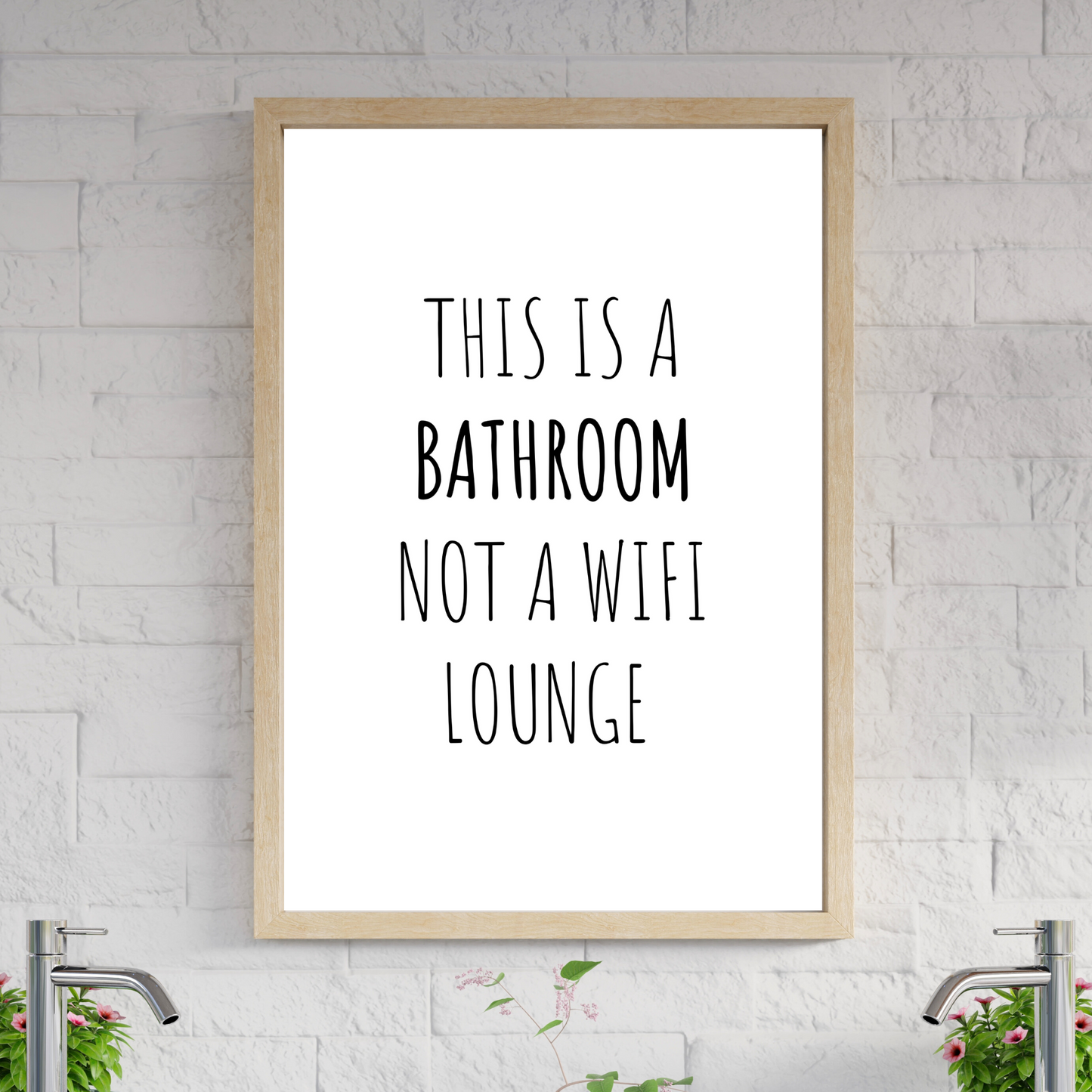 Not A Wifi Lounge Print