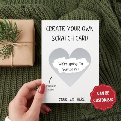 Create Your Own Surprise Scratch Card