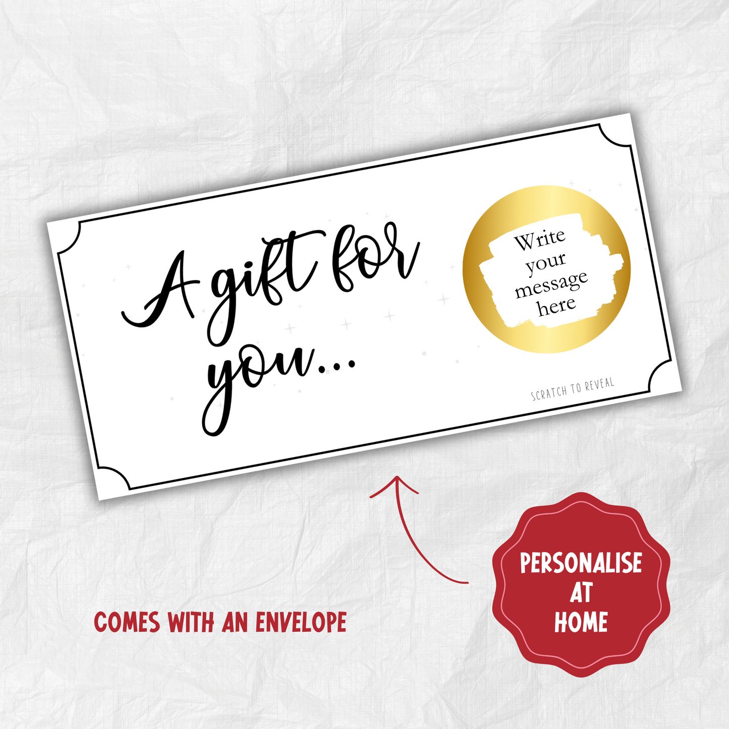 A Gift For You Voucher
