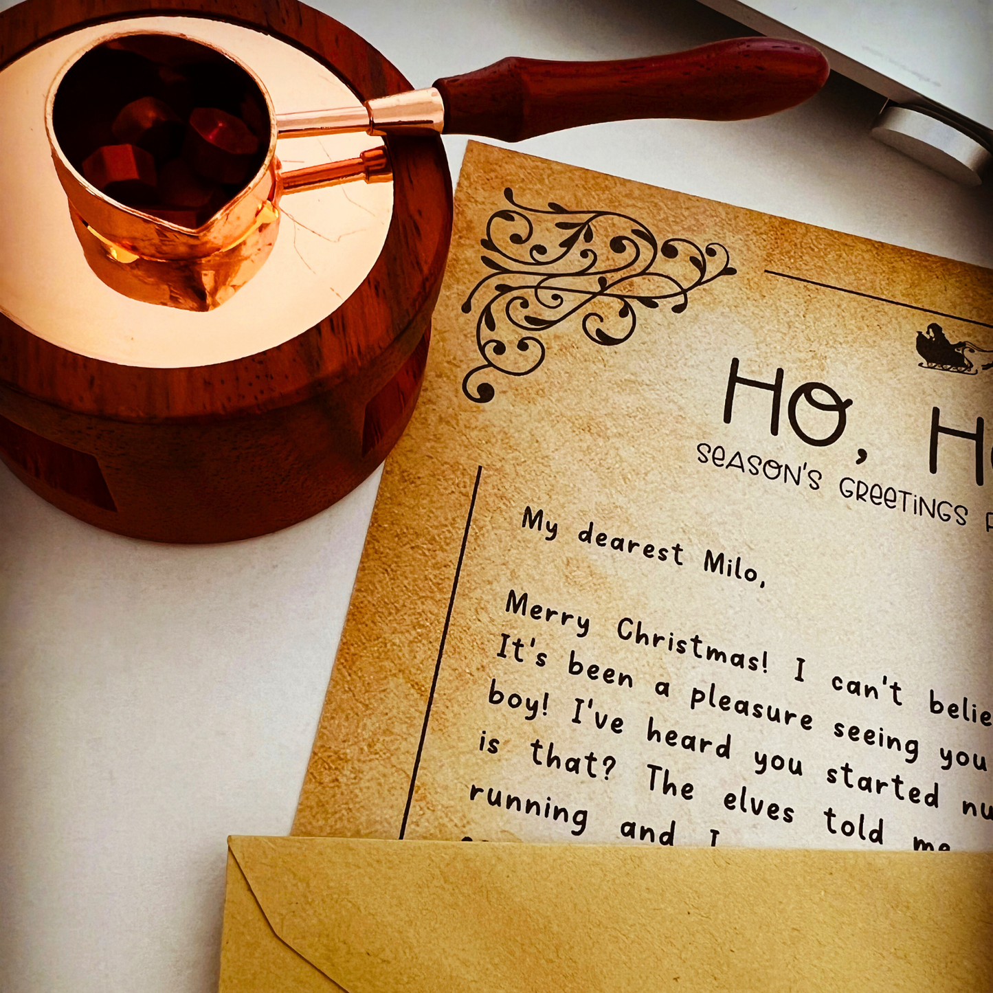 Personalised Christmas Eve Letter