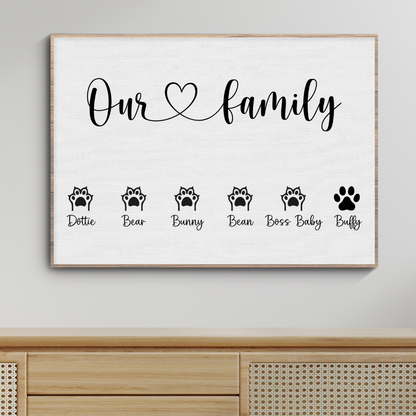 Our Family Print