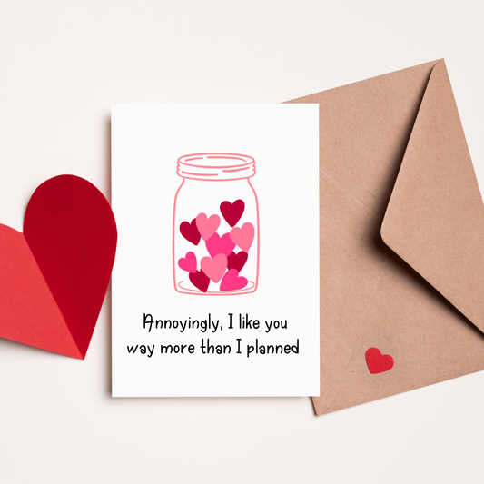 Love Jar Card