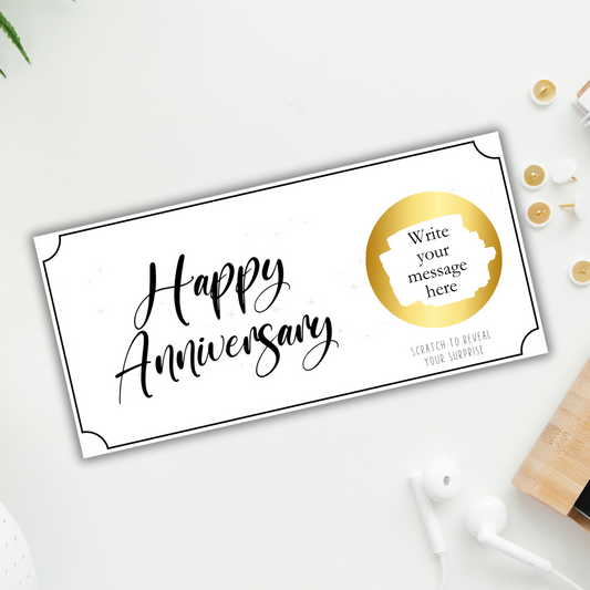 Happy Anniversary Gift Voucher