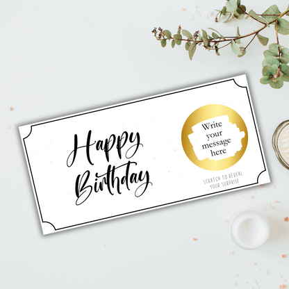 Happy Birthday Gift Voucher