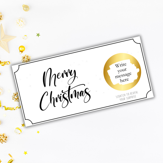 Merry Christmas Gift Voucher