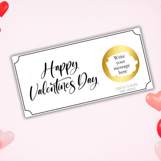 Happy Valentines Day Gift Voucher