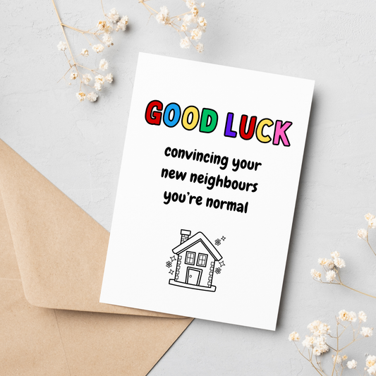 New Neighbours Card