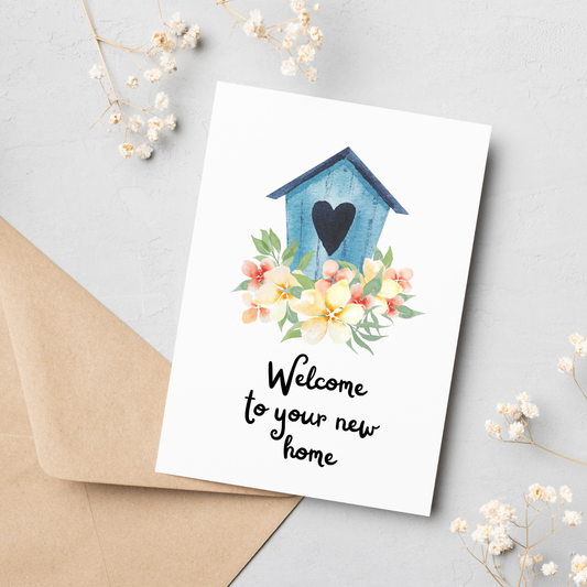 Welcome To Your New Home Card