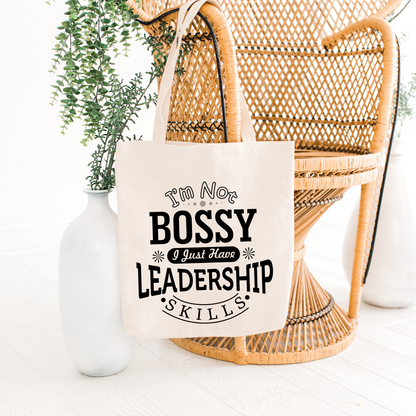 I'm Not Bossy Tote