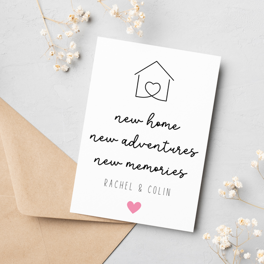 New Home New Adventures Card