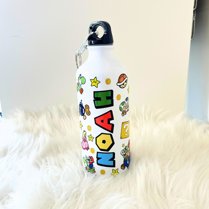 Personalised Super Mario Water Bottle