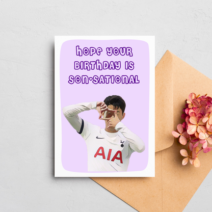 K-Pop Son-Sational Birthday Card