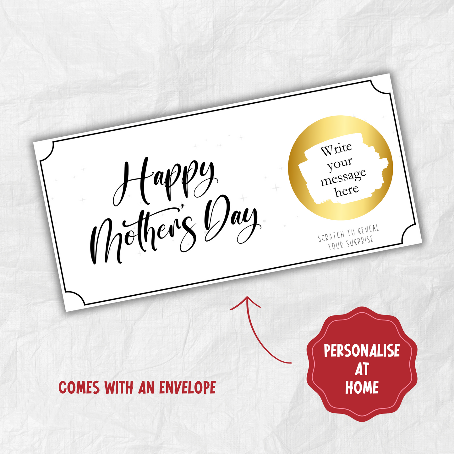 Happy Mother's Day Gift Voucher