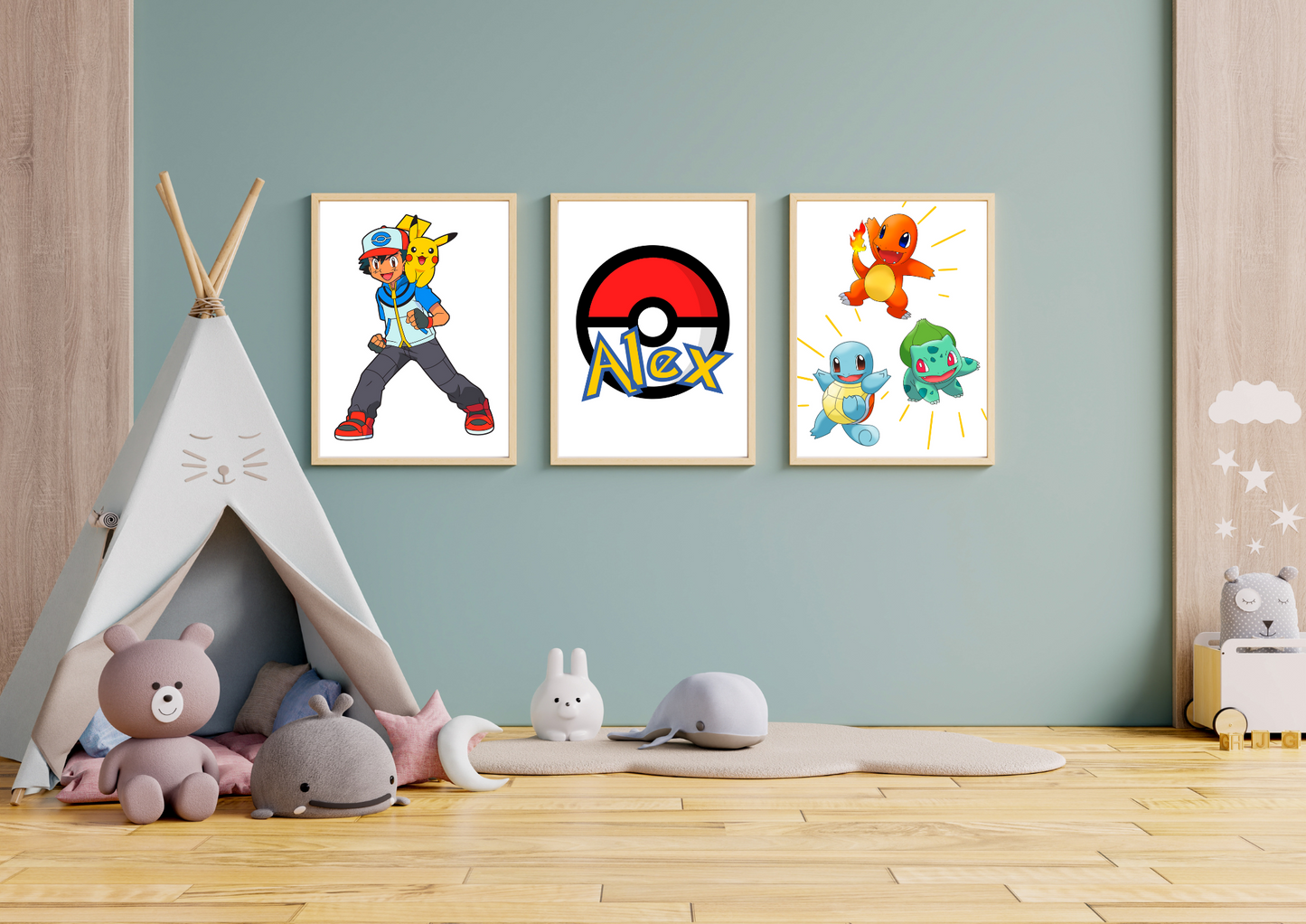 Personalised Pokemon Posters