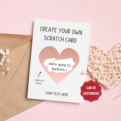 Create Your Own Surprise Scratch Card