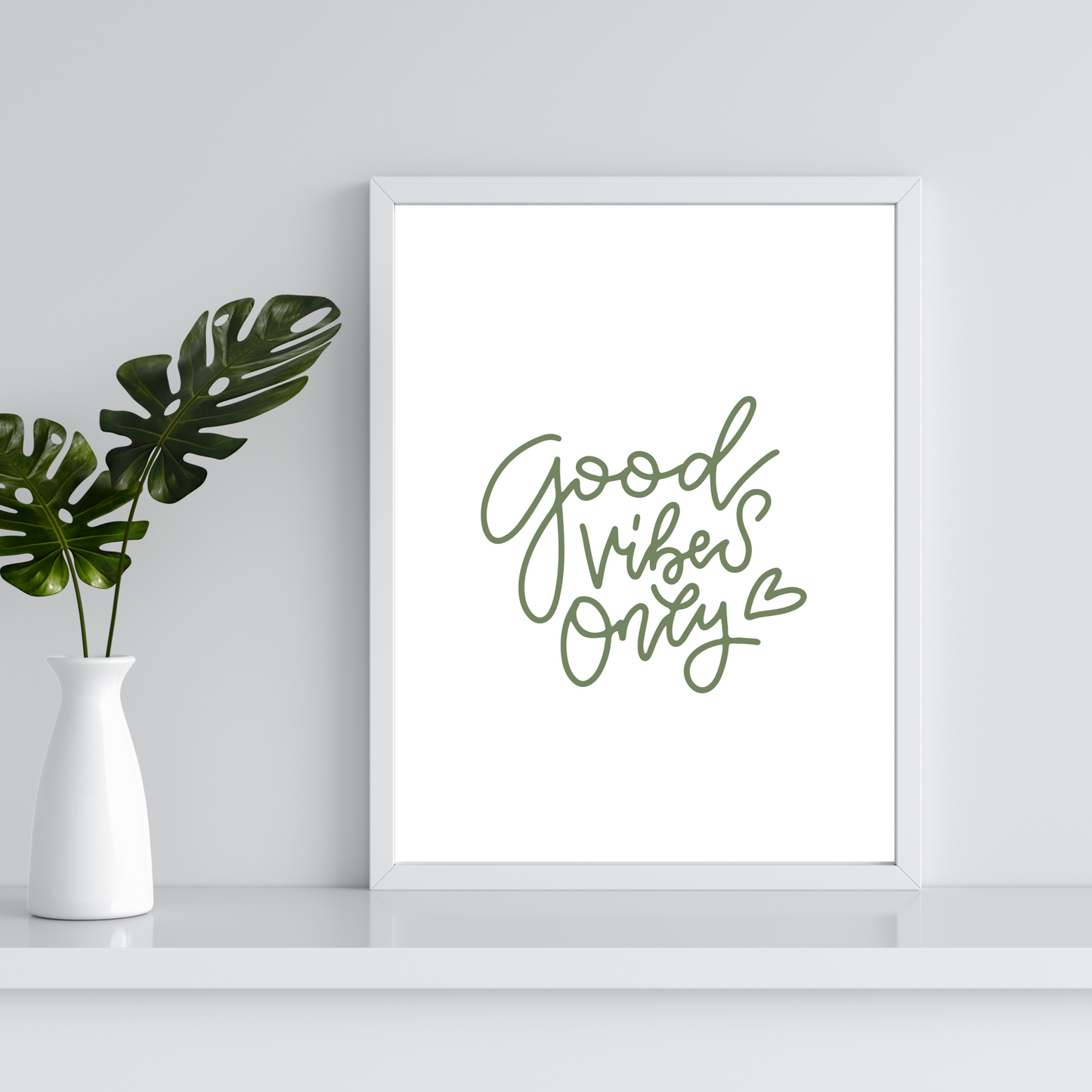 Good Vibes Only Print