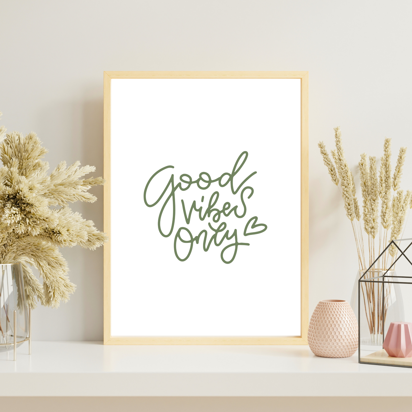 Good Vibes Only Print