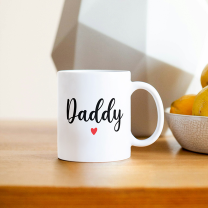 Mummy & Daddy Heart Mugs