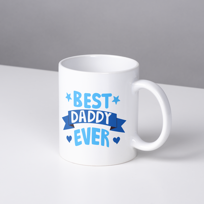 Best Daddy Ever Blue Mug