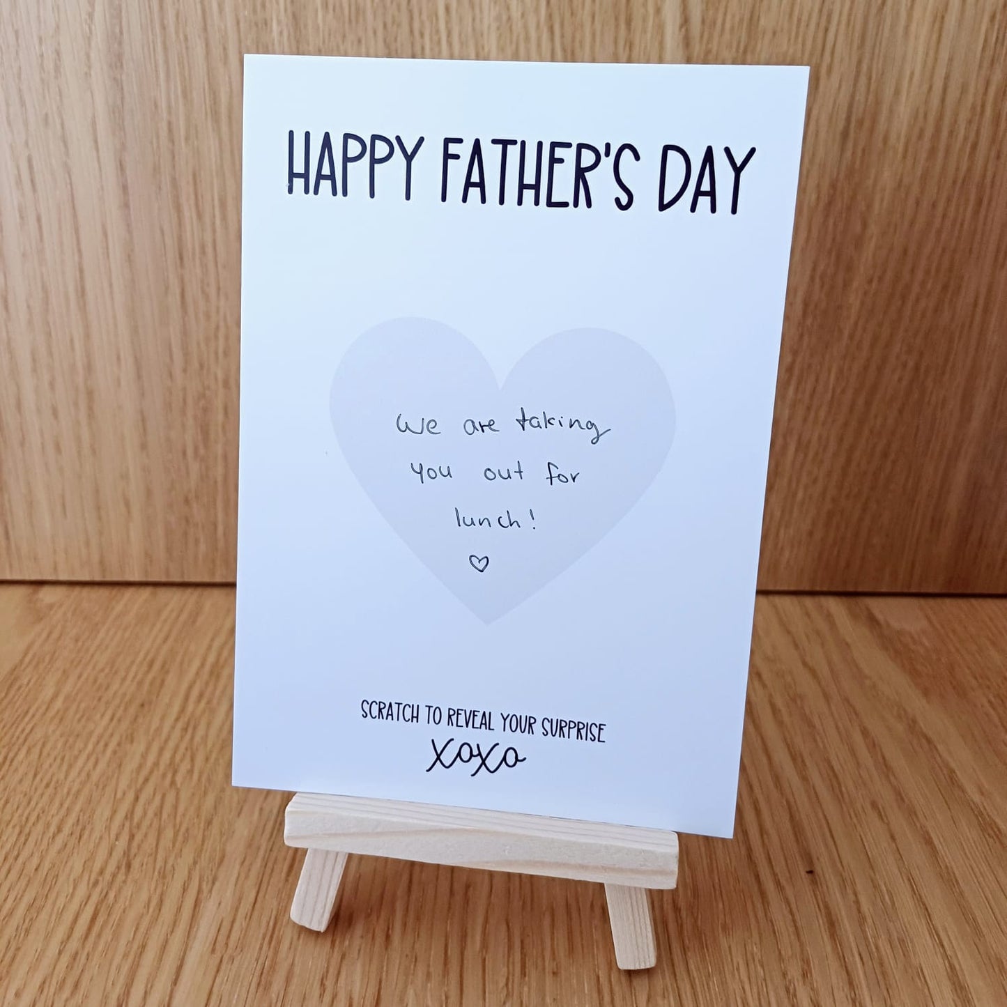 Create Your Father's Day Scratch Card