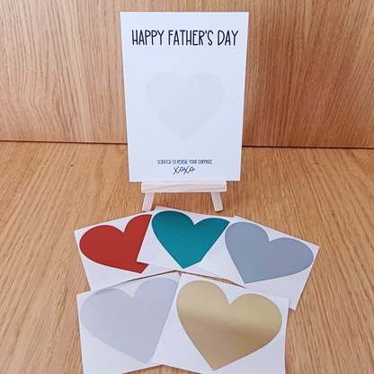 Create Your Father's Day Scratch Card