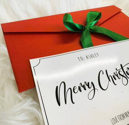 Christmas Luxury Gift Voucher