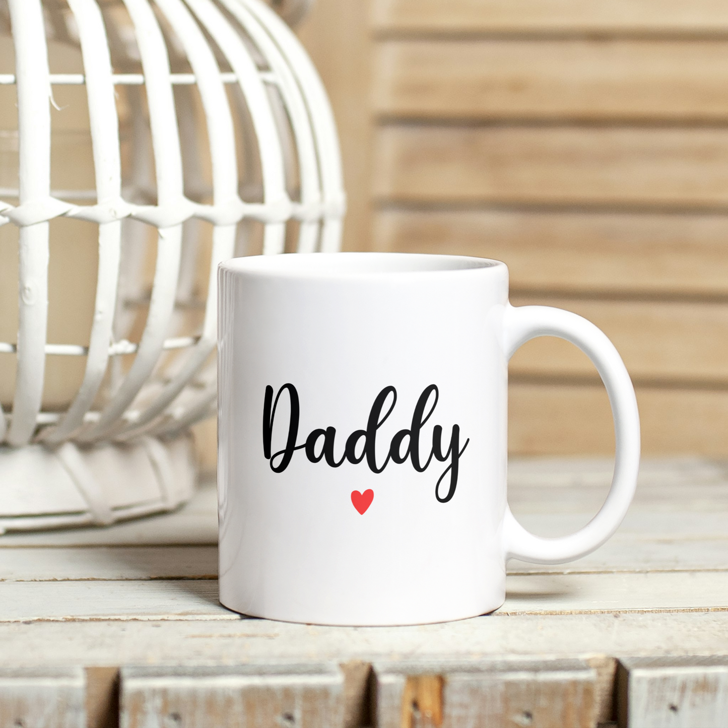 Mummy & Daddy Heart Mugs