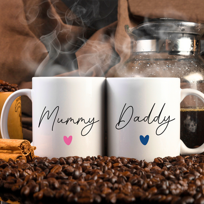 Mummy & Daddy Sweet Mugs