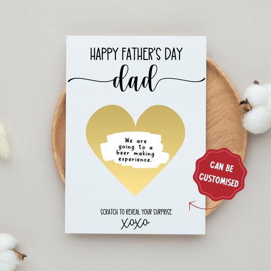 Father's Day Scratch & Reveal