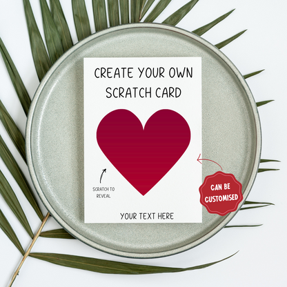 Create Your Own Surprise Scratch Card