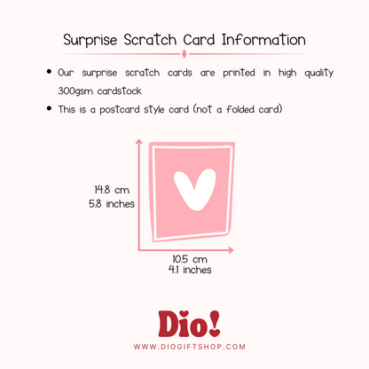 Create Your Father's Day Scratch Card