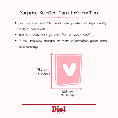 Surprise Scratch Card