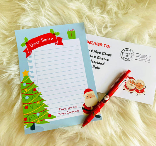 3 Piece Letter to Santa Writing Set