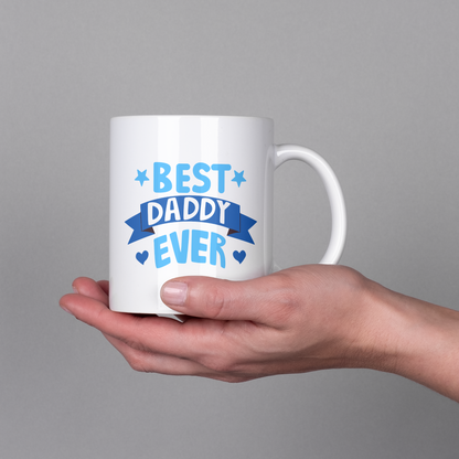 Best Daddy Ever Blue Mug