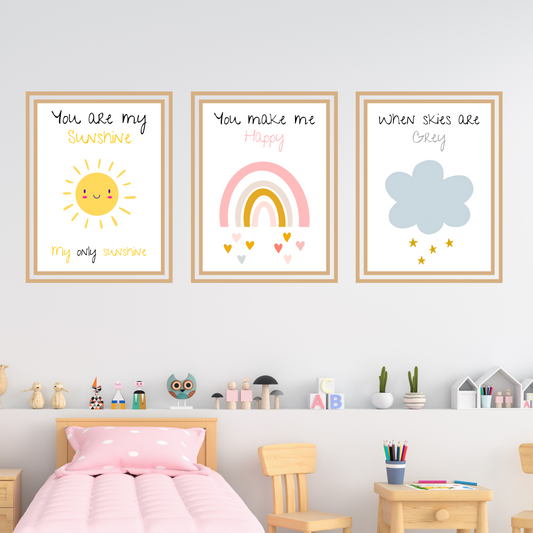 You Are My Sunshine Prints