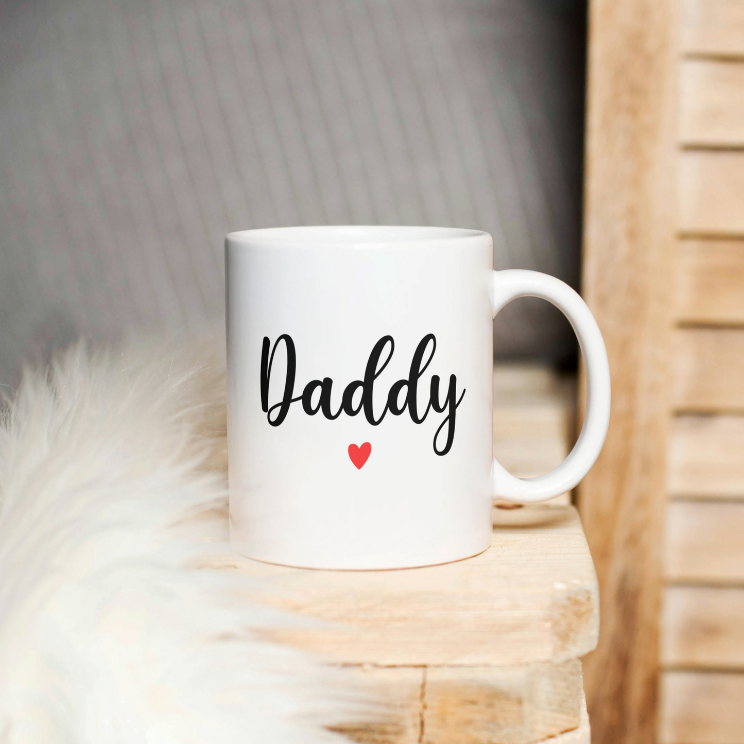 Mummy & Daddy Heart Mugs