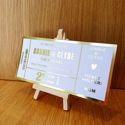 Personalised Event Ticket