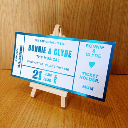 Personalised Event Ticket