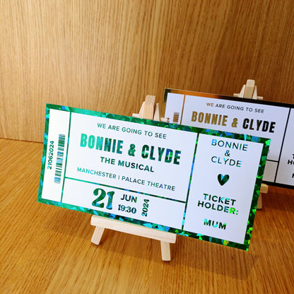 Personalised Event Ticket