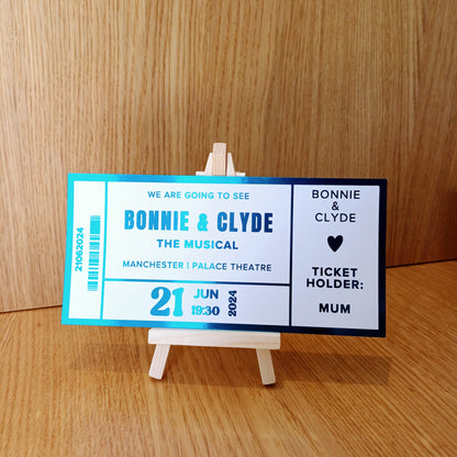 Personalised Event Ticket