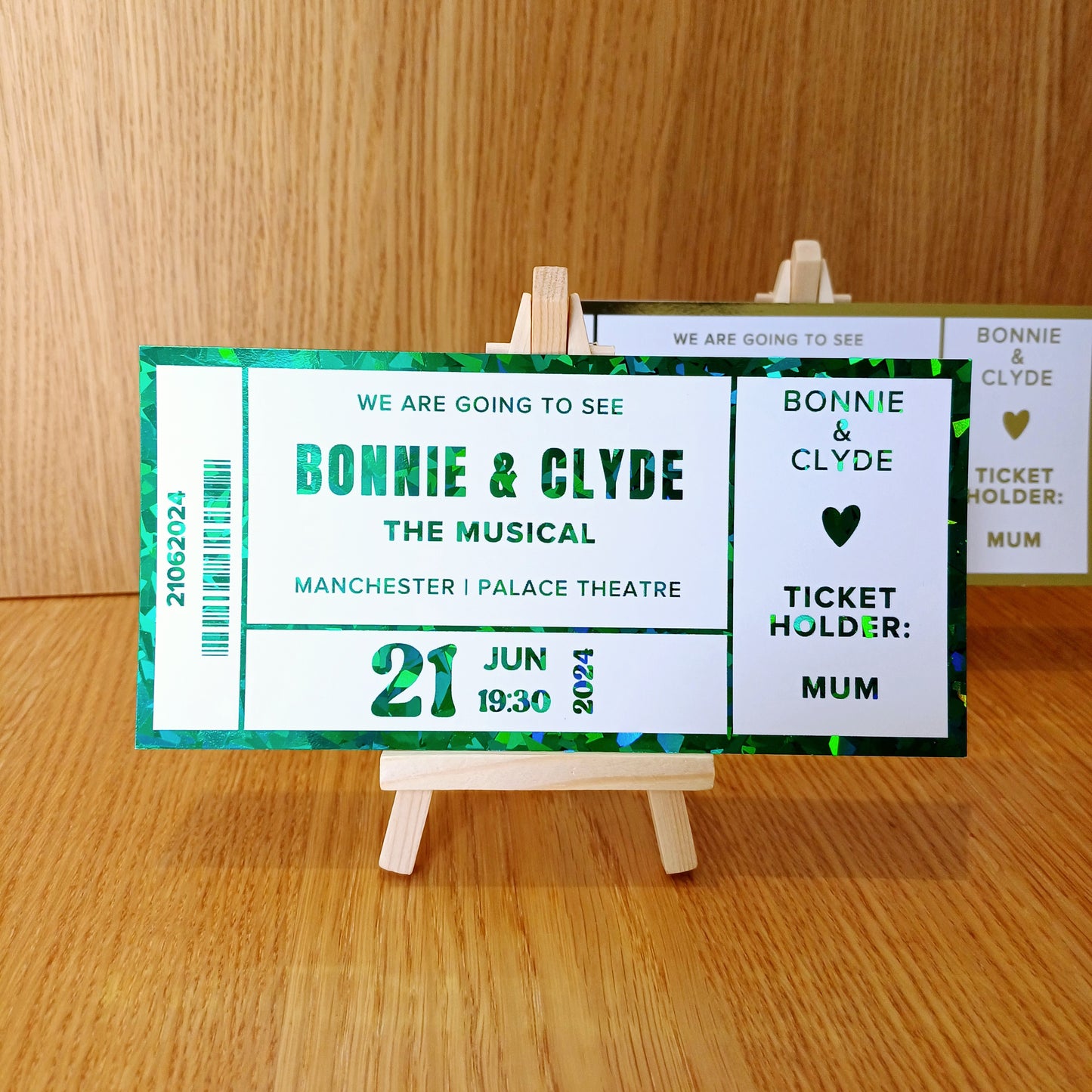 Personalised Event Ticket