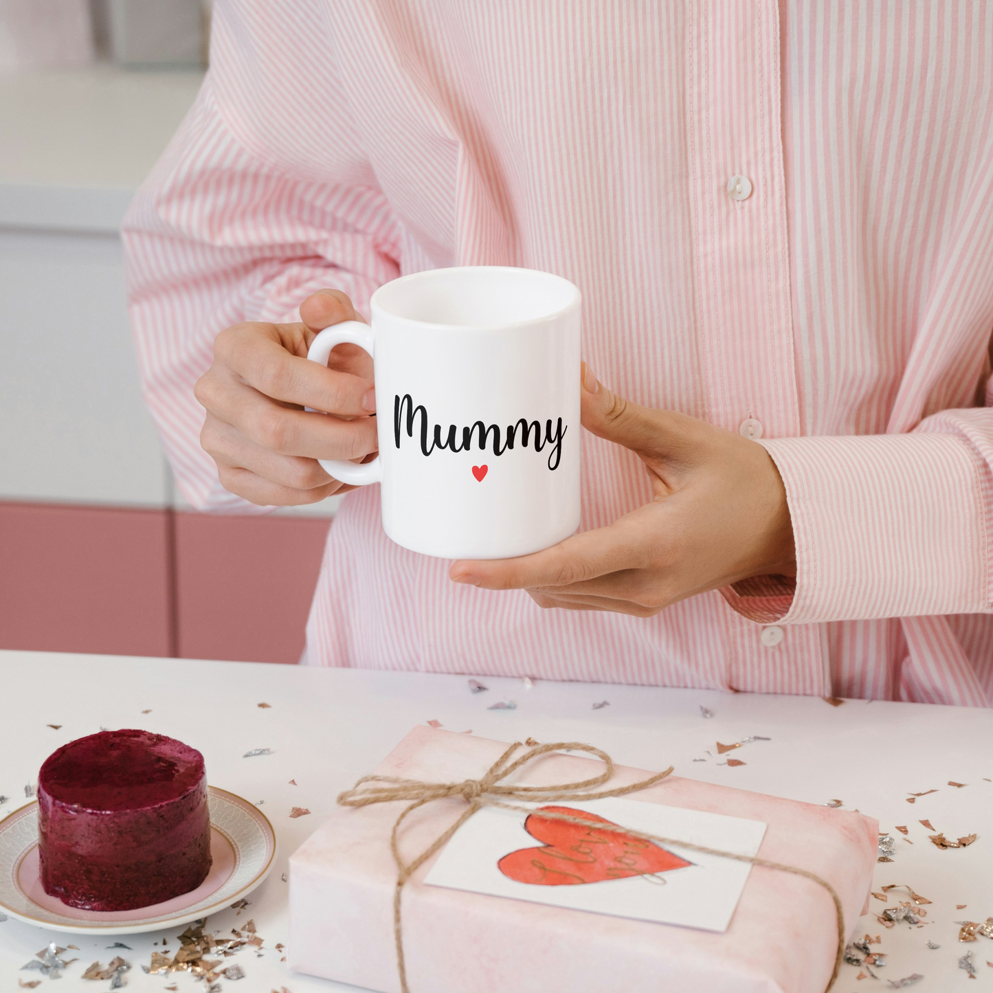 Mummy & Daddy Heart Mugs