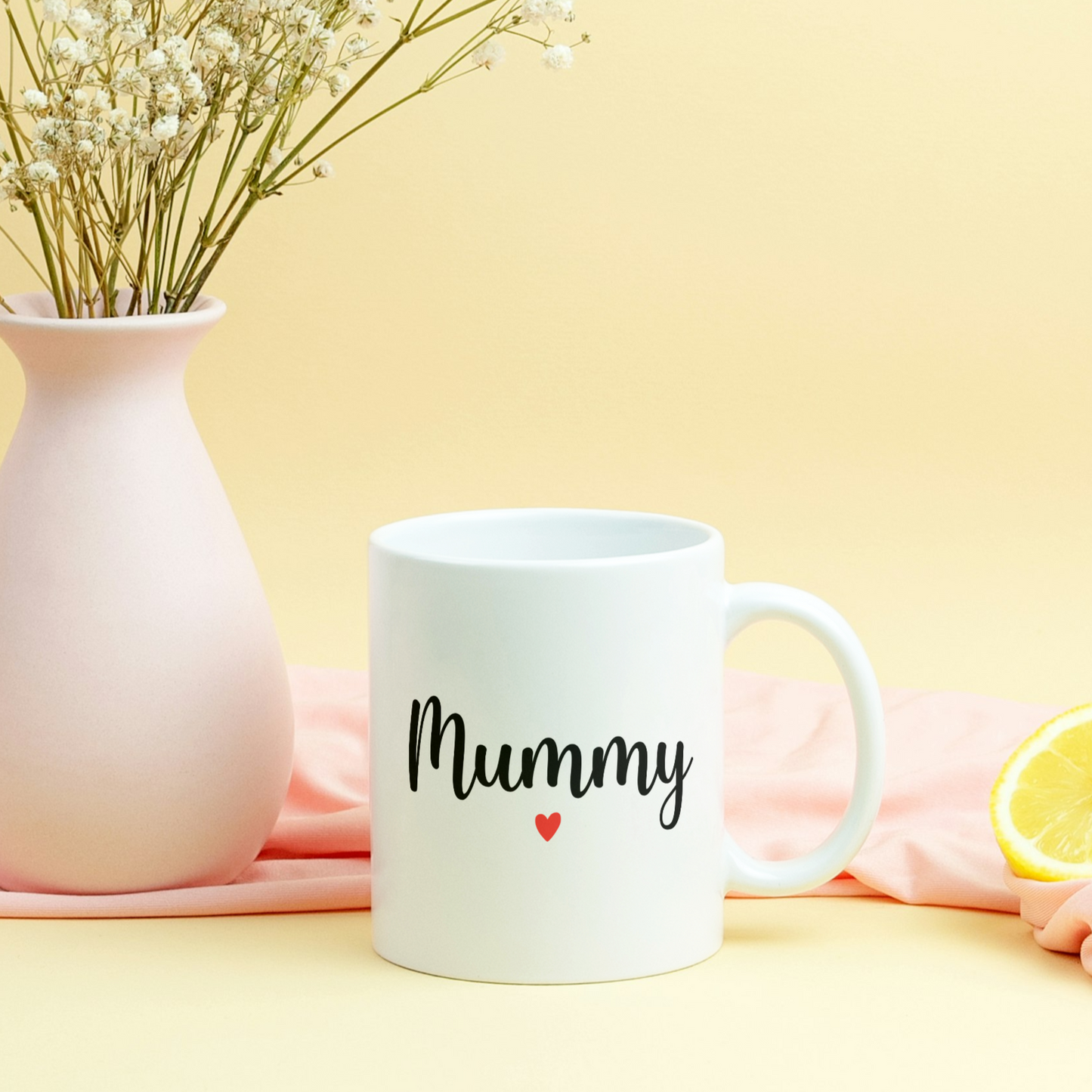 Mummy & Daddy Heart Mugs